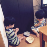 ふたごと離乳食開始時期