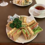 喫茶室とサンドイッチ