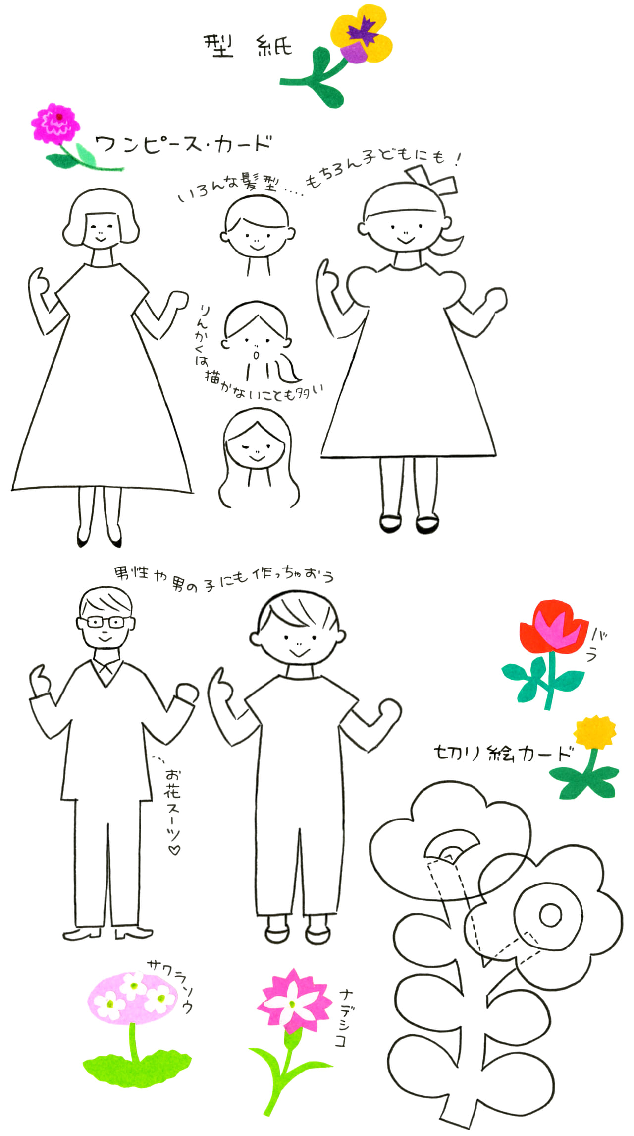 杉浦さやかのイラストだより 誕生花カードを贈ろう ガジェット通信 Getnews