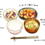 【食欲の秋に食べたい！】さつまいも、秋ナス、きのこ…秋の味覚たっぷりの「ほっこり定食」