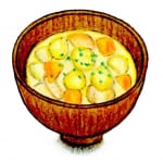 【スープレシピ】ごろごろ具沢山のシーフードみそチャウダー