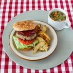 【THE TIMEでご紹介！】あすけん公式による１食500kcal台のハンバーガープレート【レシピ】