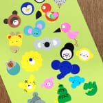 【空前のシールブーム】世界初!?　まるごと丸シールだけの本が登場！　100円ショップの丸シールでできる知育遊び５選をご紹介